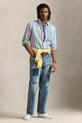 Odzież Polo Ralph Lauren koszula lniana 710968973 zielony