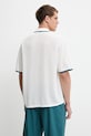 Дрехи Памучна риза adidas Originals Knitted Shirt KC3526 бял