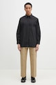 Πουκάμισο Y-3 Pleated Pocket Shirt JI7082 μαύρο