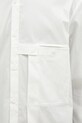 Πουκάμισο Y-3 Pleated Pocket Shirt λευκό JL6665