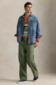 Polo Ralph Lauren koszula jeansowa Long Sleeve Sport Shirt niebieski 710963181