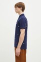 Βαμβακερό μπλουζάκι πόλο Polo Ralph Lauren Shirt 710964722 σκούρο μπλε SS25