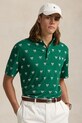 Polo Ralph Lauren polo bawełniane Polo Shirt wzorzyste zielony 710964977