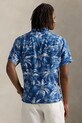 Polo Ralph Lauren koszula lniana Sport Shirt 710965897 niebieski SS25