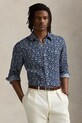 Lanena košulja Polo Ralph Lauren Sport Shirt regular plava 710968911