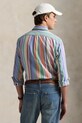 Bavlněná košile Polo Ralph Lauren Sport Shirt 710968964 námořnická modř SS25