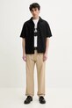 HUGO camasa din bumbac 50540137 negru SS25