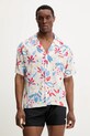 Пляжна сорочка HUGO BEACH SHIRT RELAXED бежевий 50540065