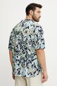 Odzież HUGO koszula plażowa BEACH SHIRT RELAXED 50540065 granatowy