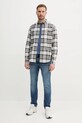 Barbour ing Lewis Tailored Shirt MSH5070 szürke SS25