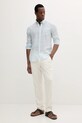 Ленена риза Barbour Linton Tailored Shirt MSH5325 тюркоазен SS25
