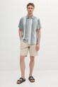 Barbour camicia Portwell Summer Fit Shirt MSH5442 blu SS25
