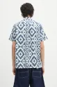 Odzież Barbour koszula bawełniana Homelane Printed S/S Relaxed Fit Shirt MSH5599 granatowy
