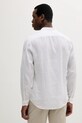 Одяг Сорочка з льону BOSS Orange 50537369 білий
