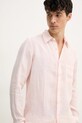 BOSS Orange camasa de in roz 50537381