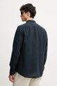 Одяг Сорочка з льону BOSS Orange 50537381 темно-синій