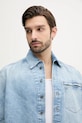 BOSS Orange koszula jeansowa niebieski 50538203