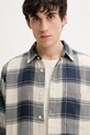 Bavlněná košile Desigual LUMBERJACK námořnická modř 25SMCW08