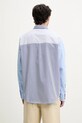 Abbigliamento Desigual camicia in cotone BANKER 25SMCW09 blu