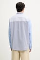 Îmbrăcăminte Desigual camasa din bumbac BANKER 25SMCW09 albastru