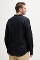 Oblečení Lněná košile Guess NAPA M5GH73.WH3J0 námořnická modř