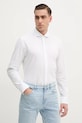 Bavlněná košile BOSS bílá 50527675