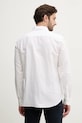 Одяг Сорочка з льону BOSS 50539531 білий
