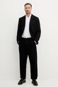 BOSS camicia di lino 50520283 bianco SS25