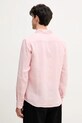 Ρούχα Πουκάμισο από λινό BOSS 50520283 ροζ
