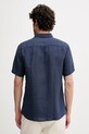 Odzież BOSS koszula lniana 50539352 granatowy