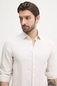 Calvin Klein koszula lniana beżowy K10K109332