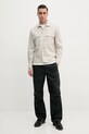 Риза с лен Calvin Klein K10K114191 бежов SS25