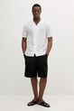 Calvin Klein koszula lniana K10K114197 biały SS25