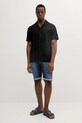 Calvin Klein koszula lniana K10K114197 czarny SS25