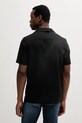 Odzież Calvin Klein koszula lniana K10K114197 czarny