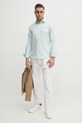 Одежда Рубашка Calvin Klein K10K114316 бирюзовый