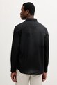 Oblečení Lněná košile Calvin Klein K10K114488 černá