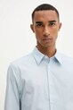 Košeľa Calvin Klein modrá LV04LB145G