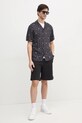 Calvin Klein camasa KM0KM01148 negru SS25