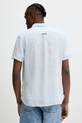 Îmbrăcăminte Superdry camasa de in M4010937A.F5Q albastru