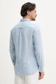 Îmbrăcăminte Superdry cămașă de in M4010995A.FWJ albastru