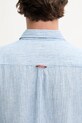 Superdry cămașă de in albastru M4010995A.FWJ