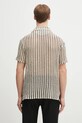 Дрехи Риза Andersson Bell Sheer Stripe Knit atb1235m бежов