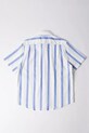 by Parra camicia di lino Sleep now 53240 blu SS25