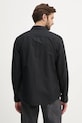 Odzież Calvin Klein Jeans koszula lniana J30J327295 czarny