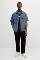 Košeľa Calvin Klein Jeans J30J327299 modrá SS25