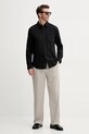 Calvin Klein Jeans pamut ing LV040QM160 fekete SS25