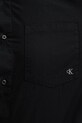 Pamučna košulja Calvin Klein Jeans LV040QM160 crna