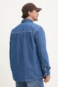 Oblečení Džínová košile Karl Lagerfeld Jeans A2M16022 námořnická modř