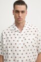 Хлопковая рубашка Bally белый MSH02L